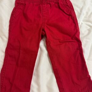 Carter's Boys Red Pants 18 Month